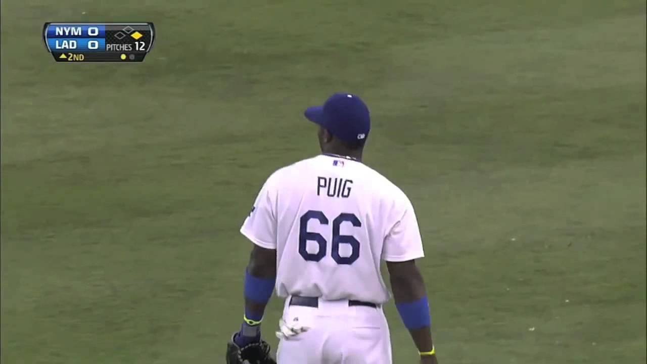 Yasiel Puig's Cannon Arm: Four Big Throws