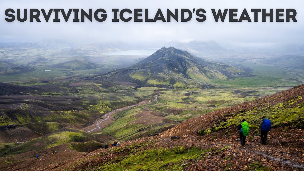 Hiking 85km on the Laugavegur and Fimmvörðuháls trail