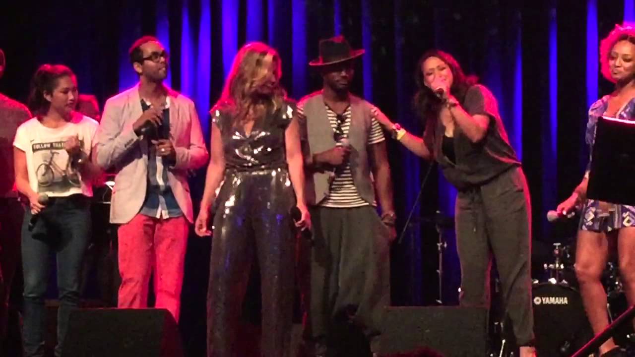 Seasons of Love - Idina Menzel and friends at A BroaderWay Karaoke Benefit LA