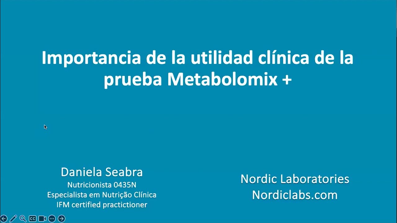Importancia de la utilidad clínica de la prueba Metabolomix+