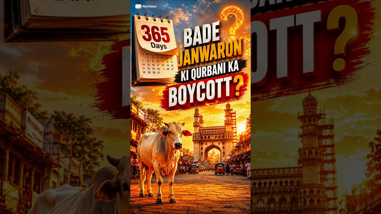 Why Maulana Jafar Pasha Wants This Boycott #hyderabad #bakrid #shorts