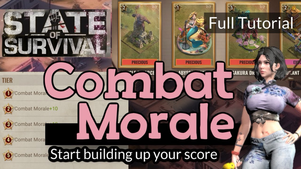 STATE OF SURVIVAL: Combat Morale Tutorial. What is it? HOW TO INCREASE IT @SoS_Honey