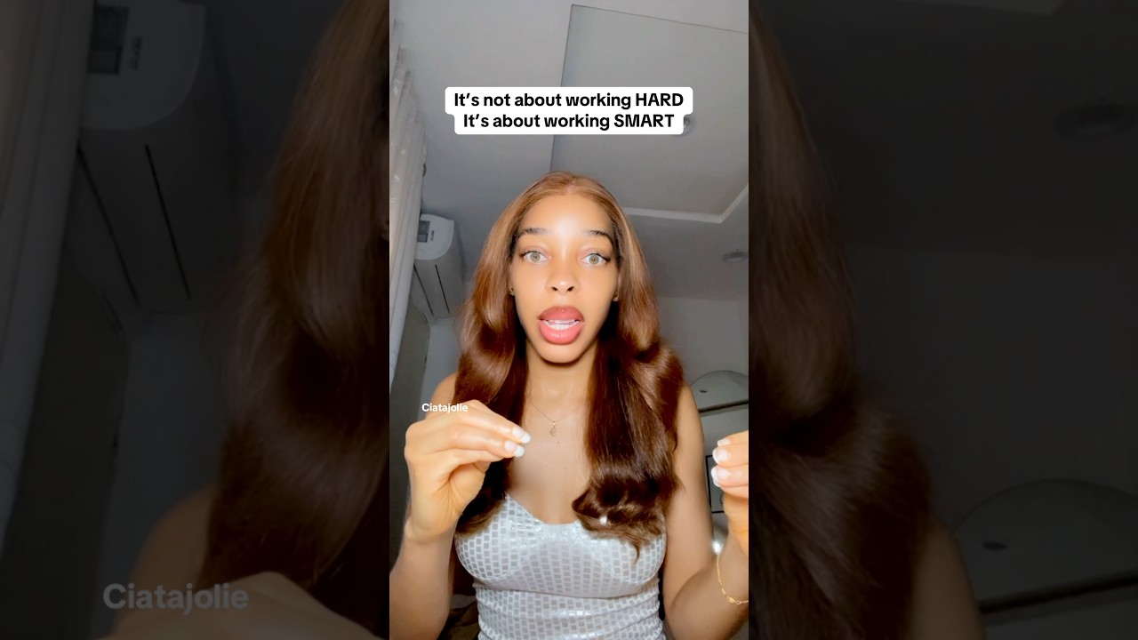 Do you agree? Can you really work smart without working hard first?