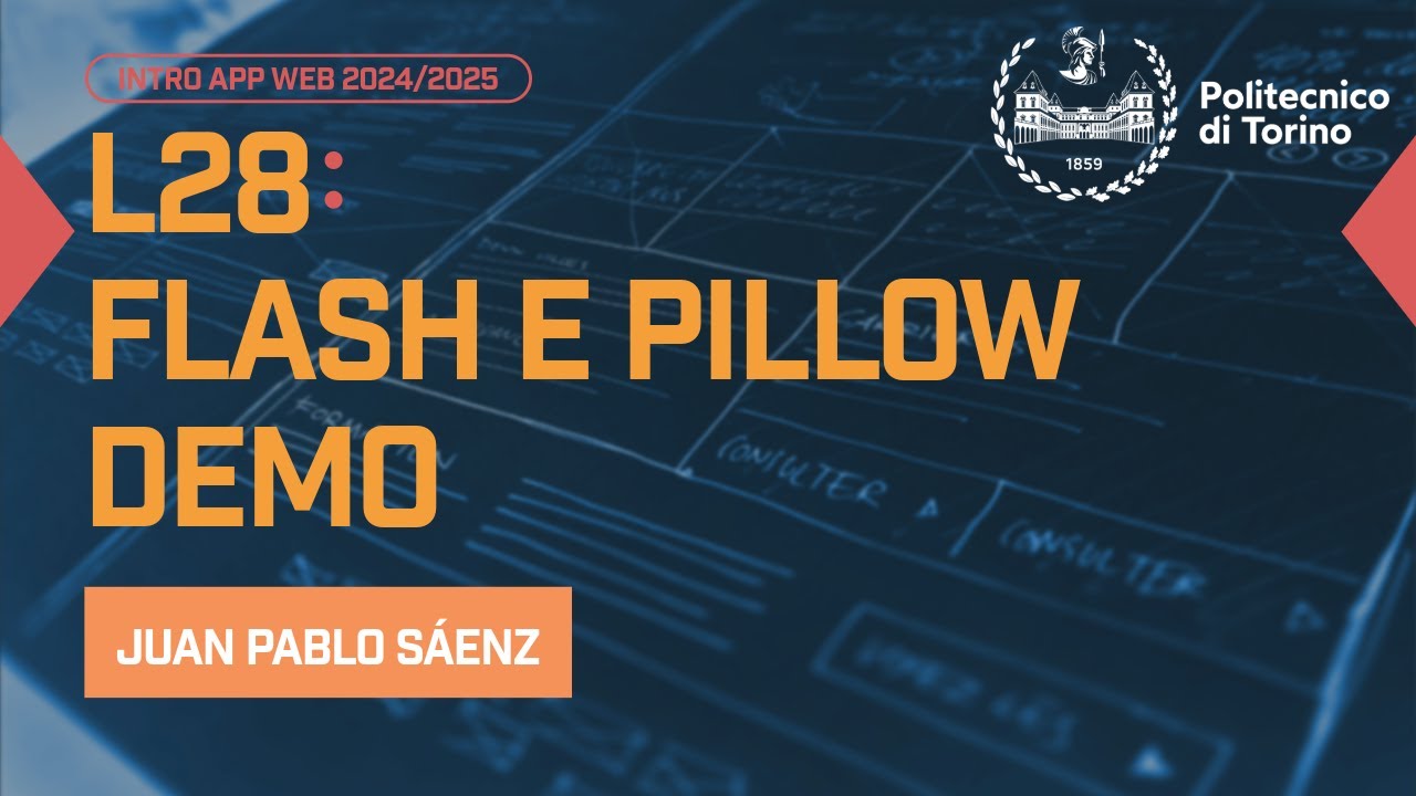 IAW 2024 - L28: Uso di Flash Messages e Pillow