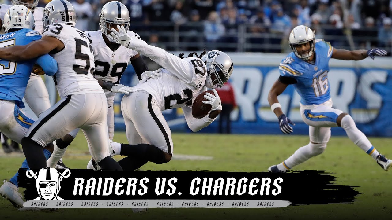 Raiders’ All-Time Memorable Highlights on the Road Against the Chargers | NFL