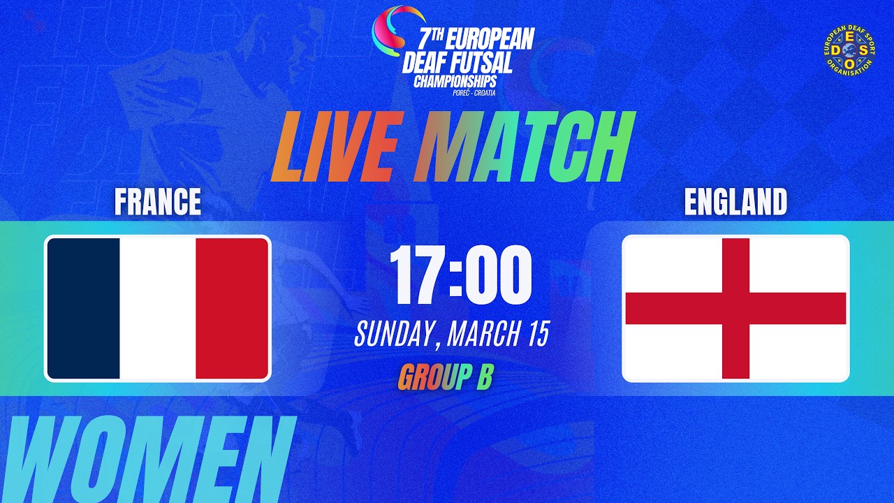 WOMEN | GAME 19 | GROUP B | FRANCE vs ENGLAND