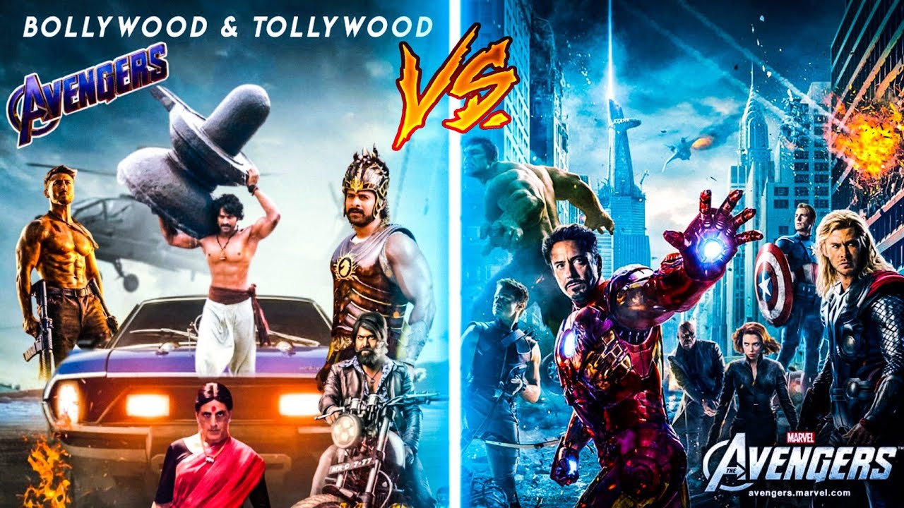 Bollywood & Tollywood Avengers Vs Avengers | Rocky bhai, Bahubali, Baaghi 3, Laxmii, Thor, Ironman