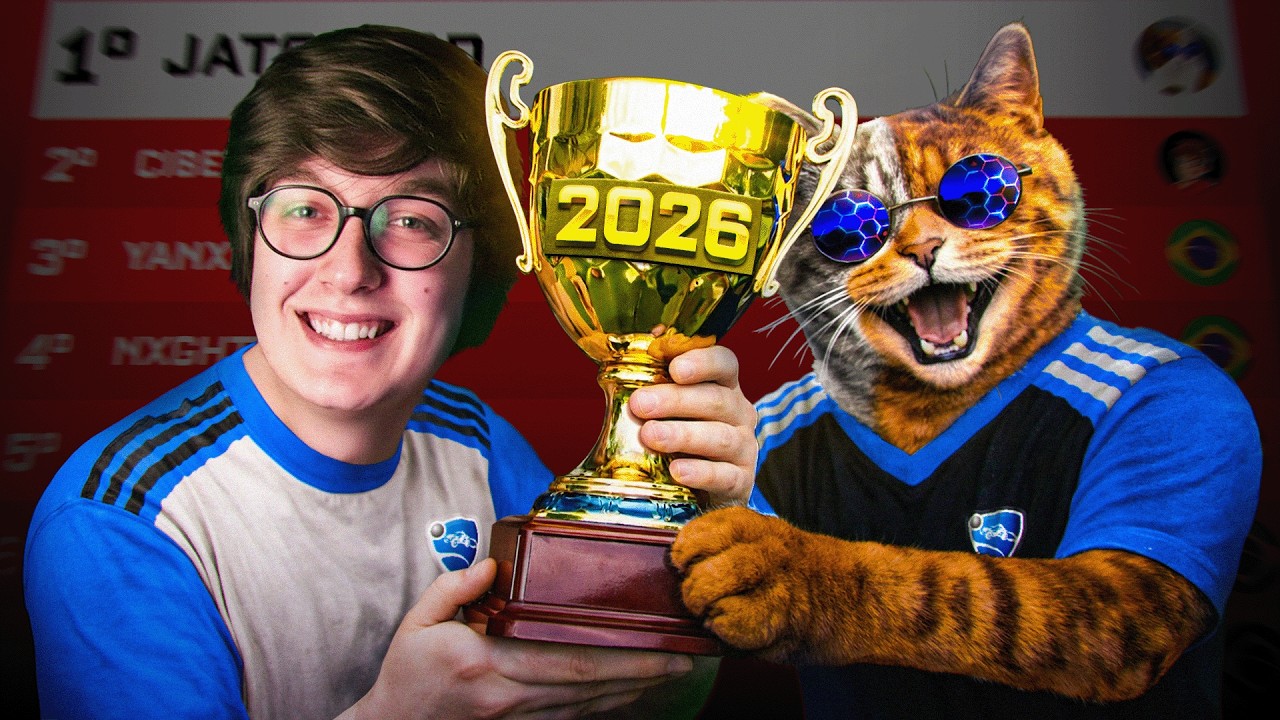 CONSEGUIMOS... CLASSIFICAMOS PRA RLCS 2026 NO ROCKET LEAGUE!