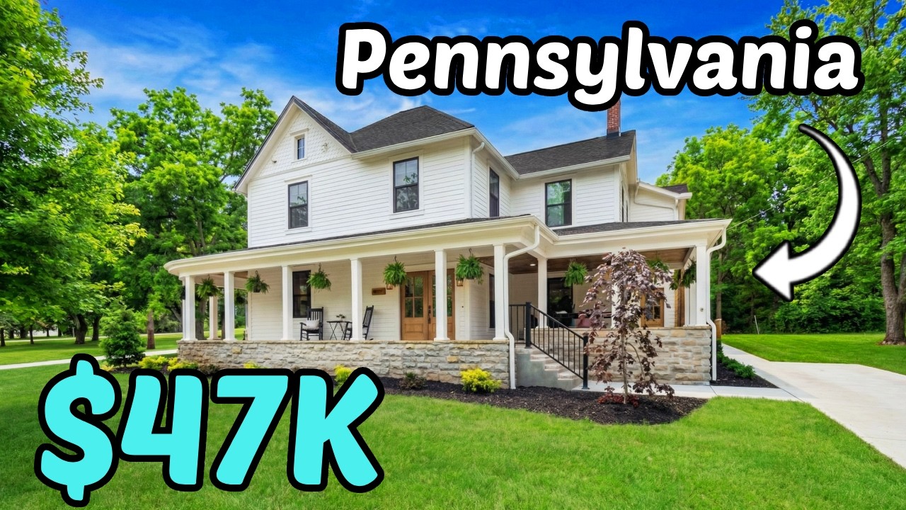 10 Dirt-Cheap Pennsylvania Towns to Buy a Farmhouse With Acreage (Real Estate Goldmines)