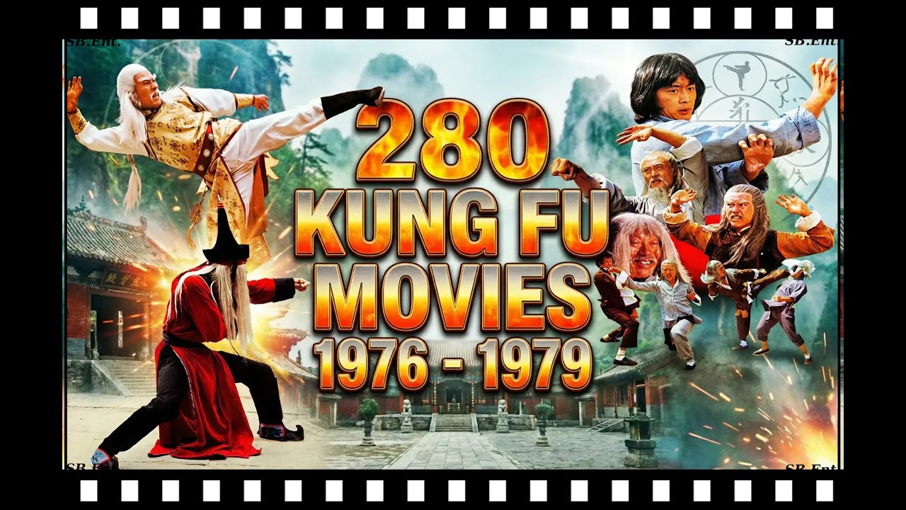 280 KUNG FU MOVIES 1976 - 1979💥ULTIMATE COLLECTION💥@ShawBrosClips @OldFightingCinema