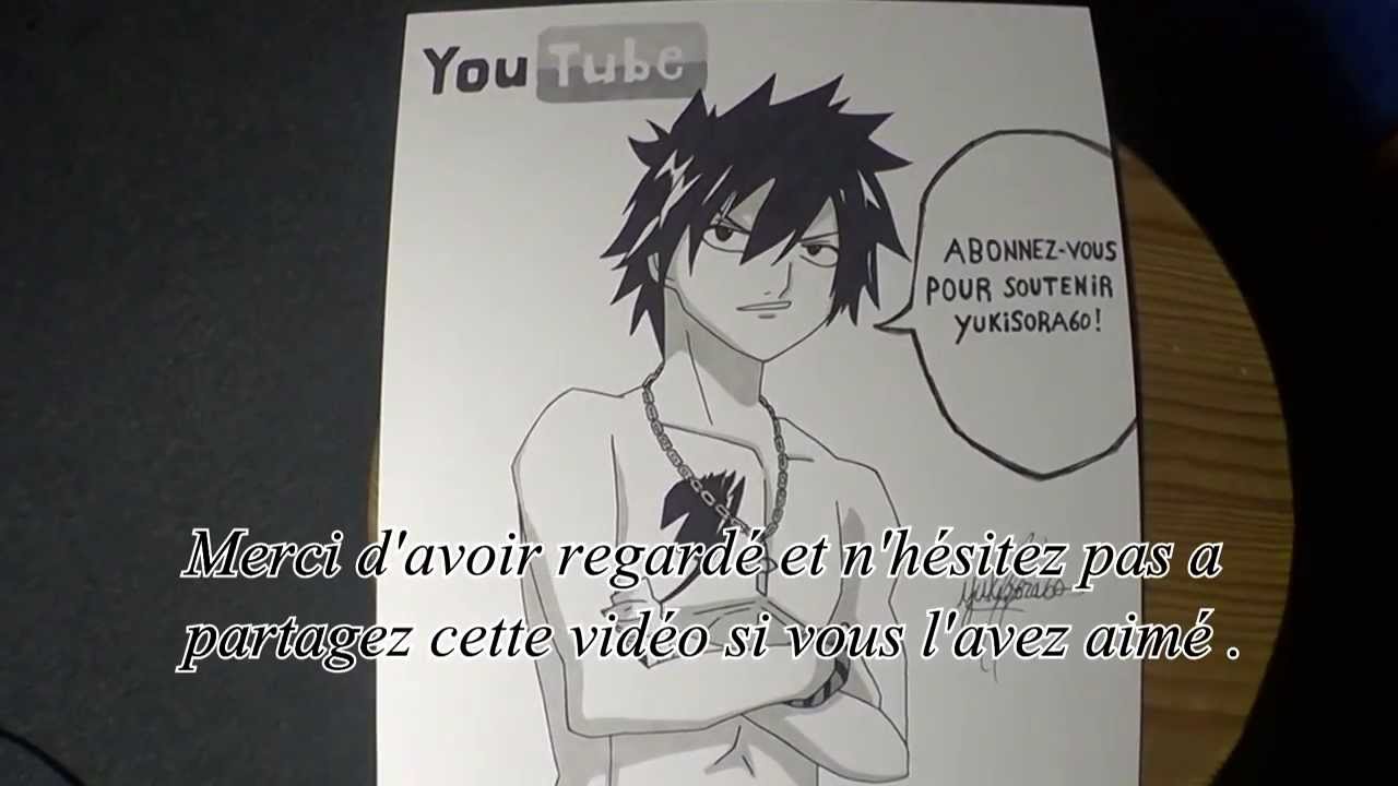 FAIRY TAIL DESSIN DE GREY FULLBUSTER
