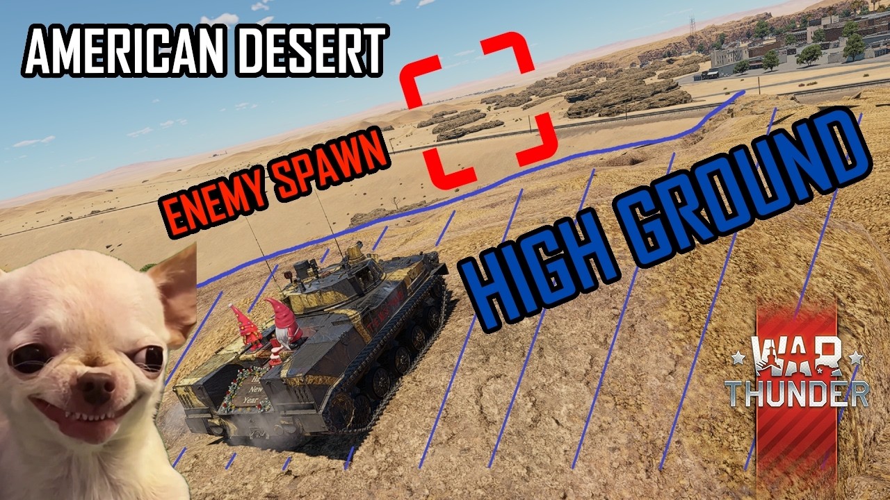 Most imbalanced spot in War Thunder | Secret Positions #43 | Nuke #35