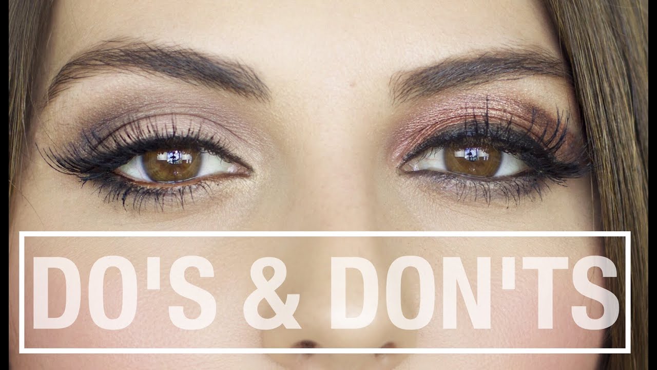 Hooded Eyes Makeup | Do's and Don'ts