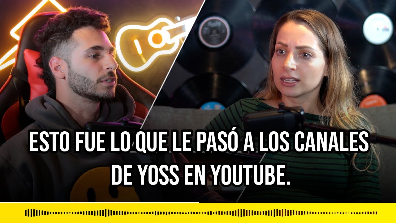 Esto fue lo que le pas&oacute; a los canales de Yoss en Youtube.