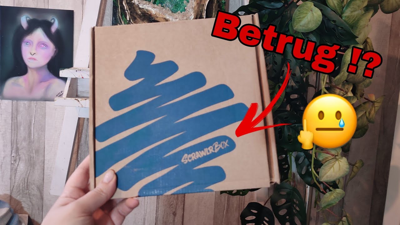My first #scrawlrbox 🤬 I feel like I'm being ripped off