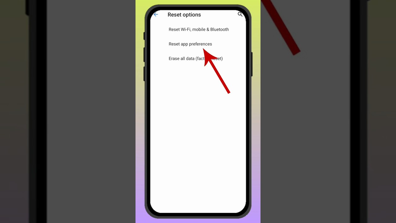 Realme phone reset settings and reset app preferences @YtAmanTech #shorts #viralshort