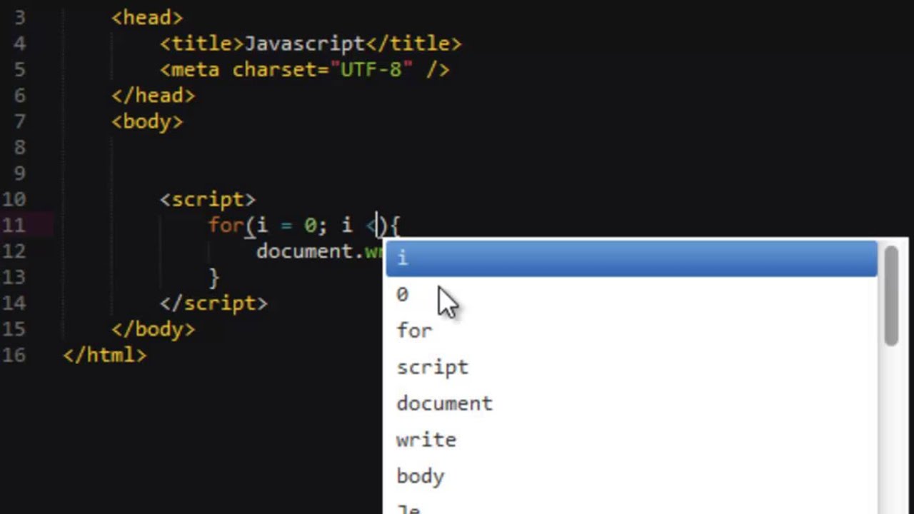 Javascript  - 22 - La boucle for