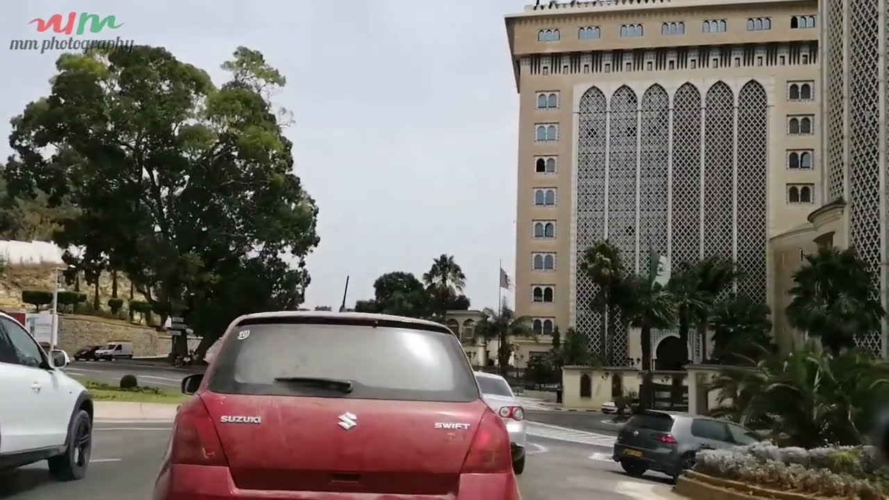 Route de Val d'Hydra vers Ben Aknoun حيدرة بن عكنون