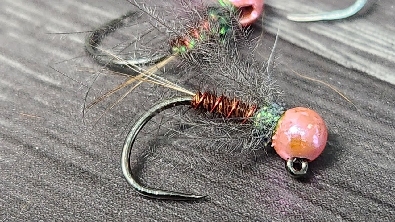 Euro nymphing - flashback Pheasant tail soft hackle euro nymph