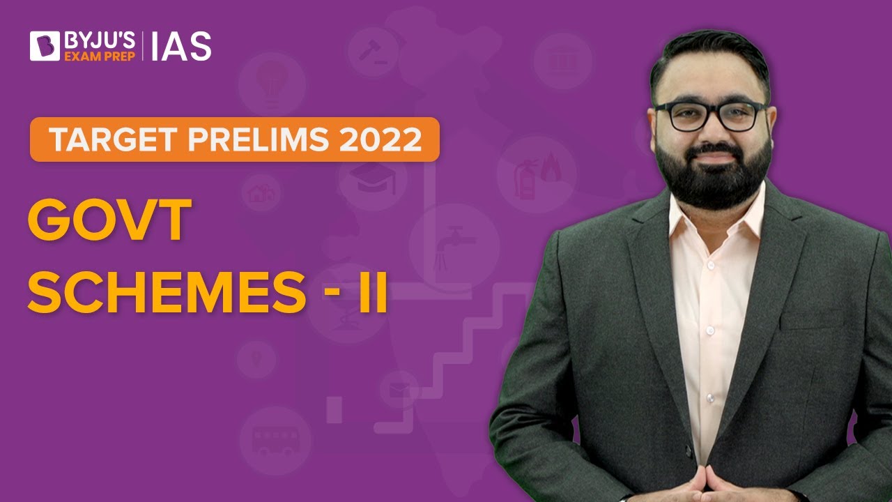 Free Crash Course: Target Prelims 2022 | Important Government Schemes for UPSC Prelims Session-2