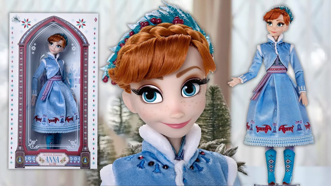 Anna FROZEN 'Olaf's Adventures' Disney Limited Edition Doll - Super Detailed Review! ToysExpression