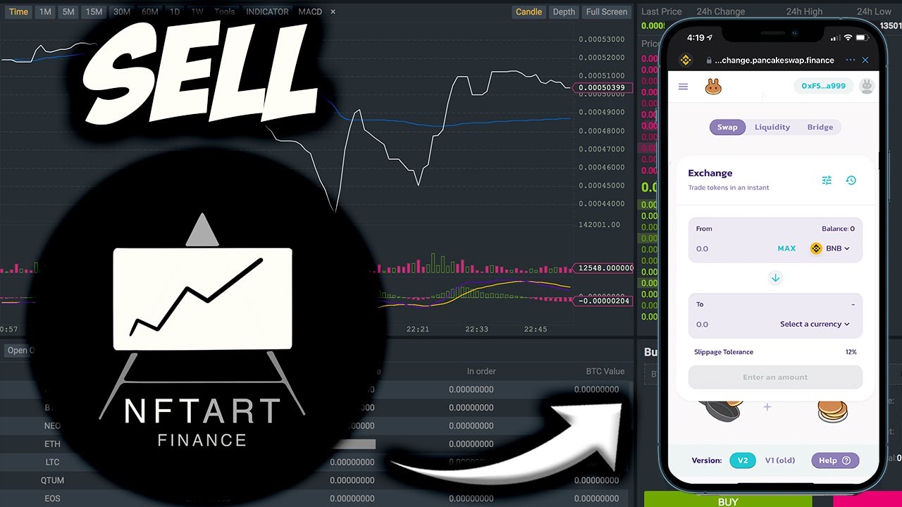 How To Sell NFT Art on Trust Wallet 💰| How To Sell NFT Art on Pancakeswap 2021