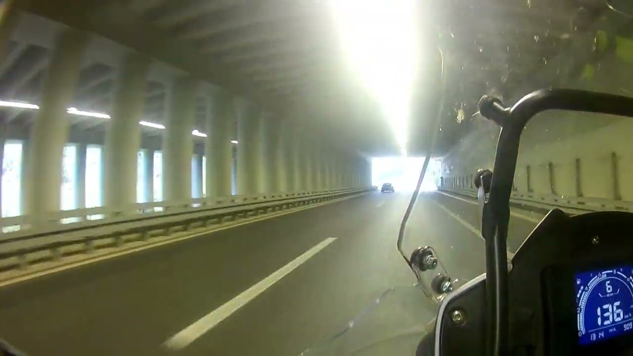 SRT 550X Serbia highway