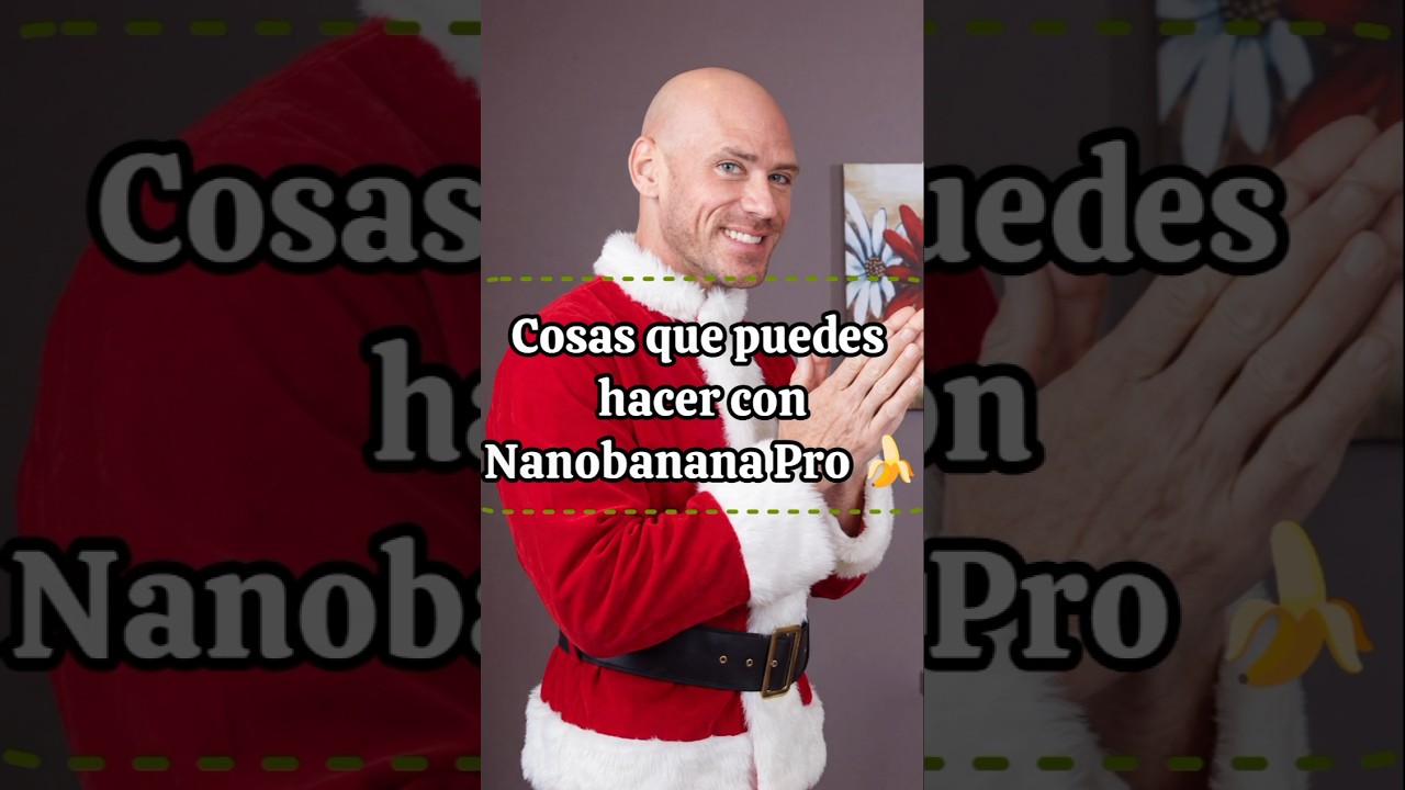 Cosas que puedes hacer con Nano banana Pro 🍌(tutorial) 