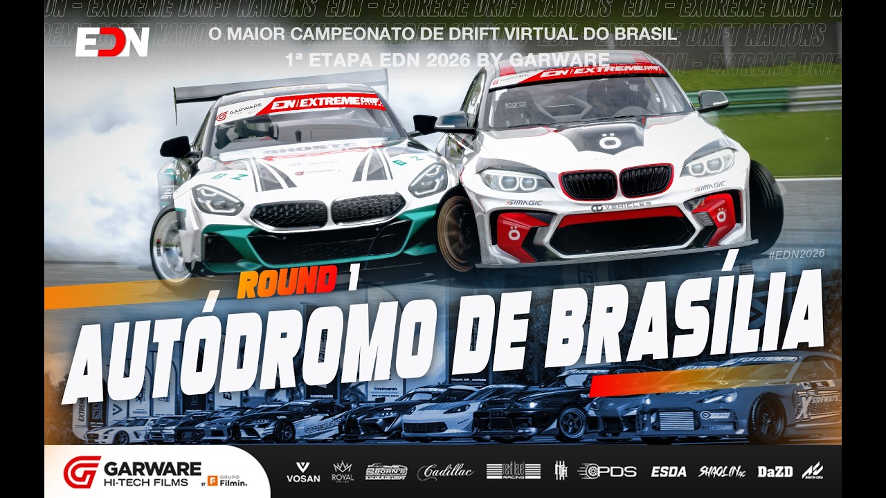 EDN - TOP32 + Final 1ª Etapa - Autódromo de Brasília | Assetto Corsa EDN by Garware / Grupo Filmin