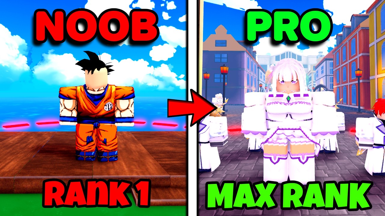 I Went Noob To Pro In Anime All!
