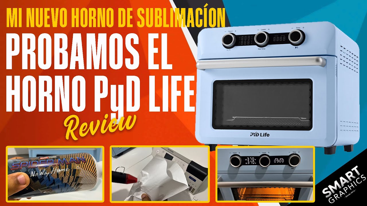 ¿ El Mejor Horno de Sublimacion ? Probamos el Horno PyD Life, Mi nuevo Horno! 