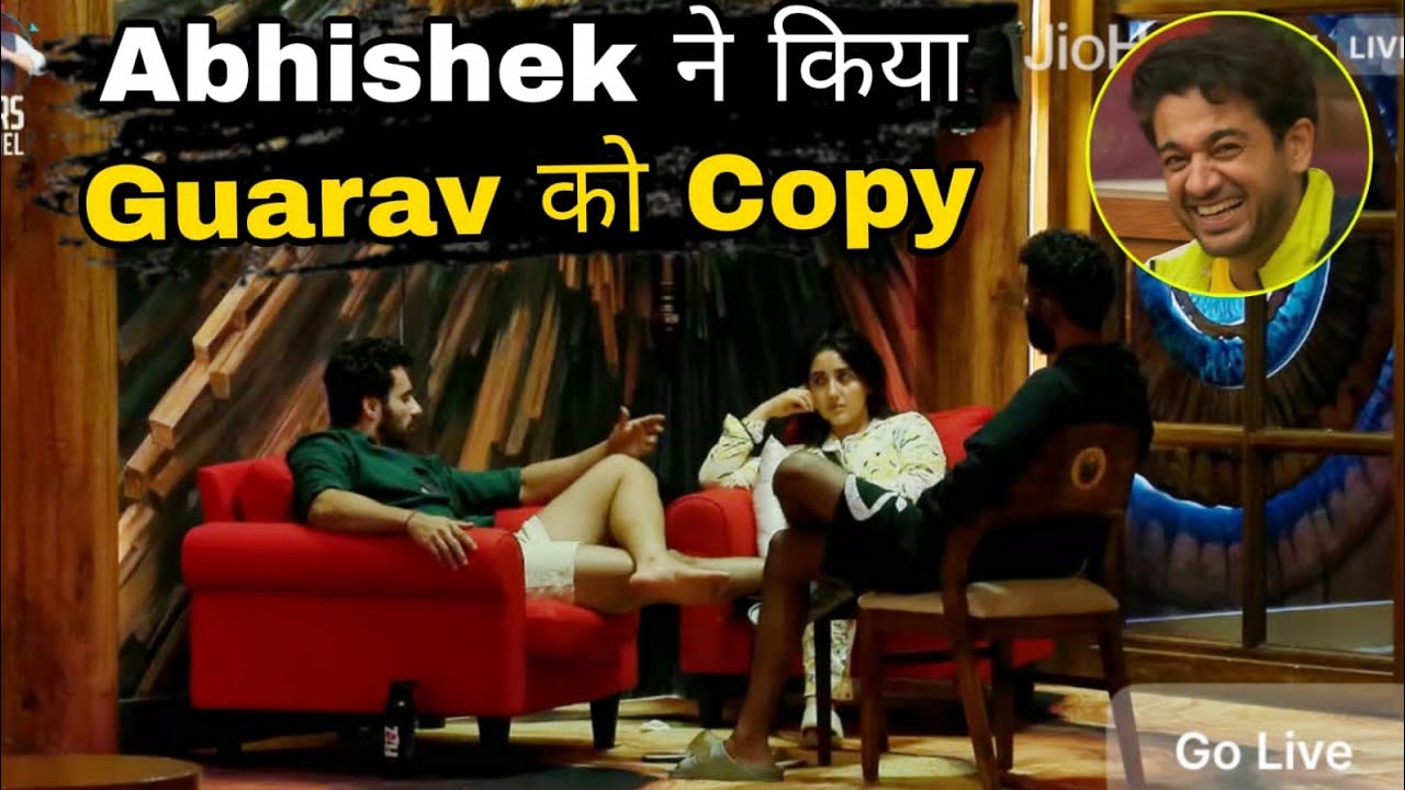Bigg boss 19 Gaurav Khanna के Fan निकले Abhishek Bajaj करने Ashnoor Kaur को Impress की Copy