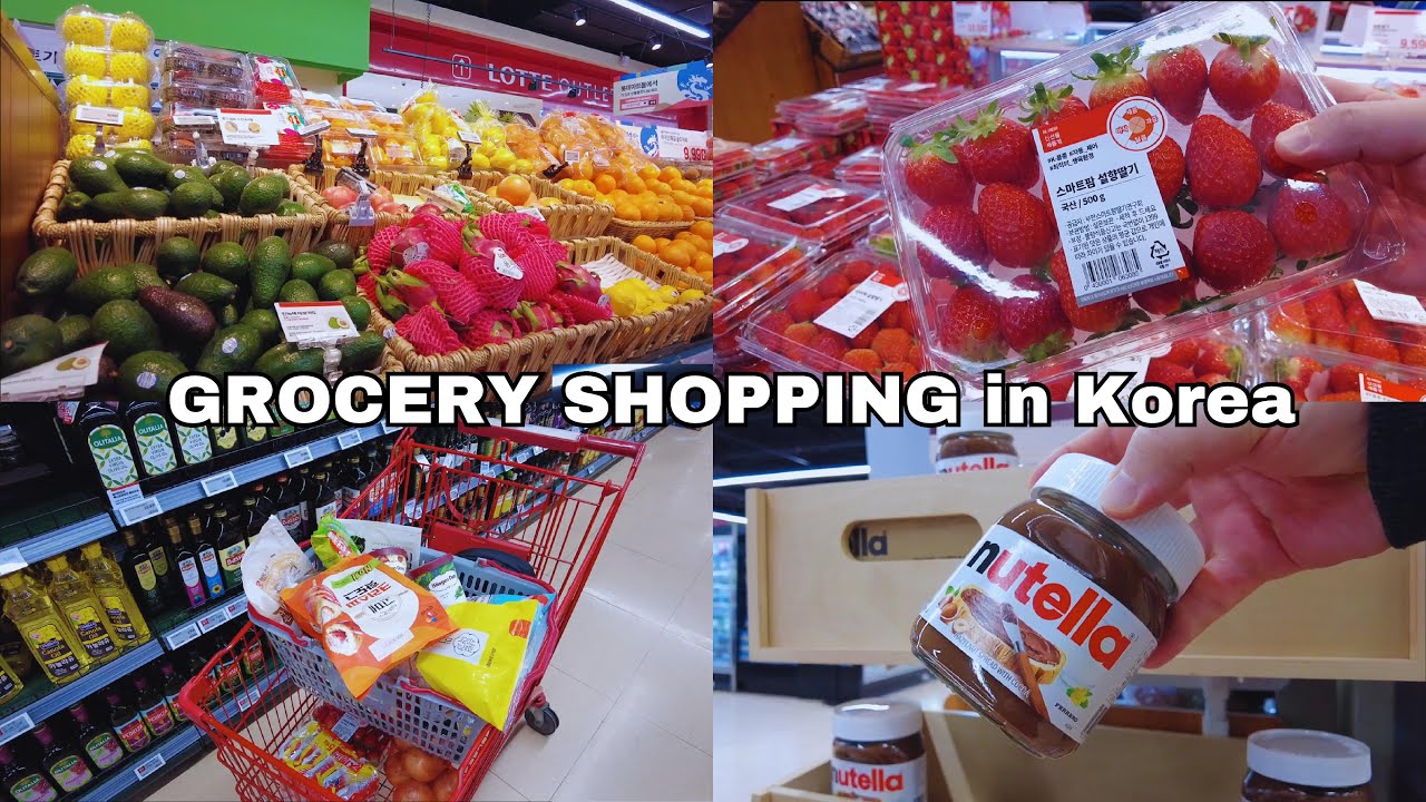 Grocery Shopping in Korea | Grocery Food with Prices | Lunar New Year | Shopping in Korea