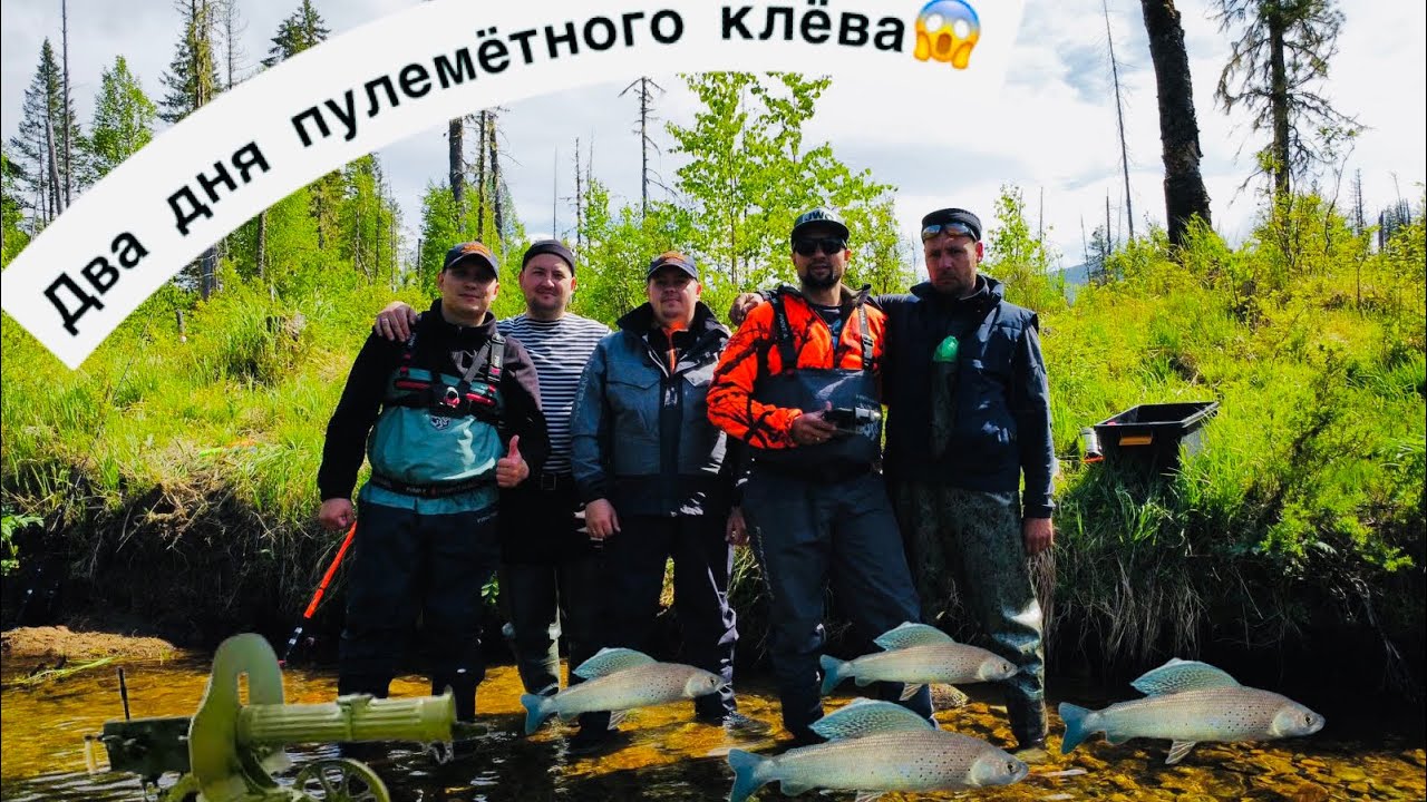 Два дня пулеметного клёва. Часть первая. Рыбалка на хариуса. Рыбалка на горной реке. Водомёт