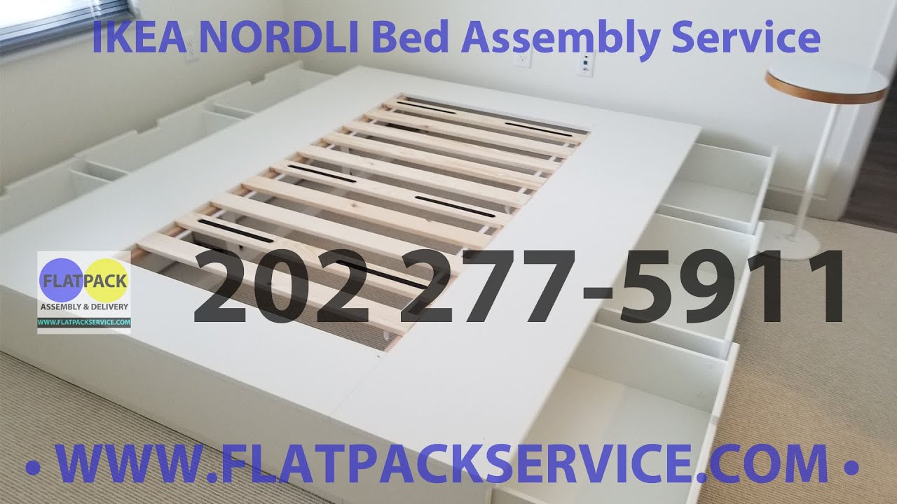 🟧🟨#IKEANORDLI Bed Assembly $99 ✪ #washingtondc ✪ #INSTAGRAM ✪ #FLATPACKSERVICE.COM ✪ #ikea