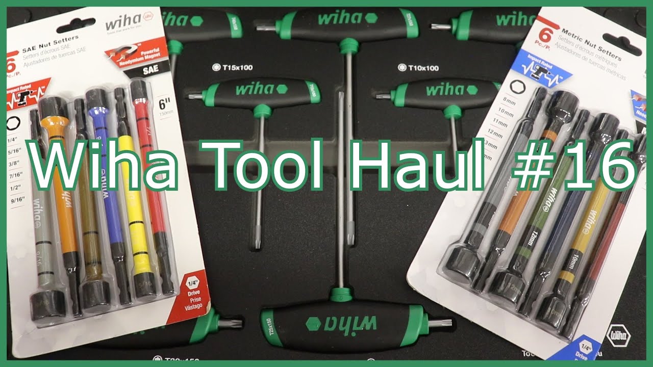 Wiha Tool Haul #16: Torx Tray and Magnetic Nut Setters
