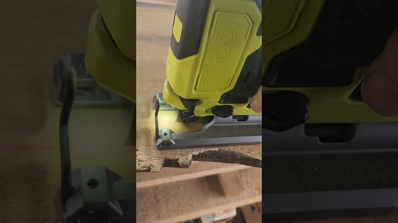 barrel grip cordless jig saw is amazing! @RYOBITOOLSUSA 💪💪