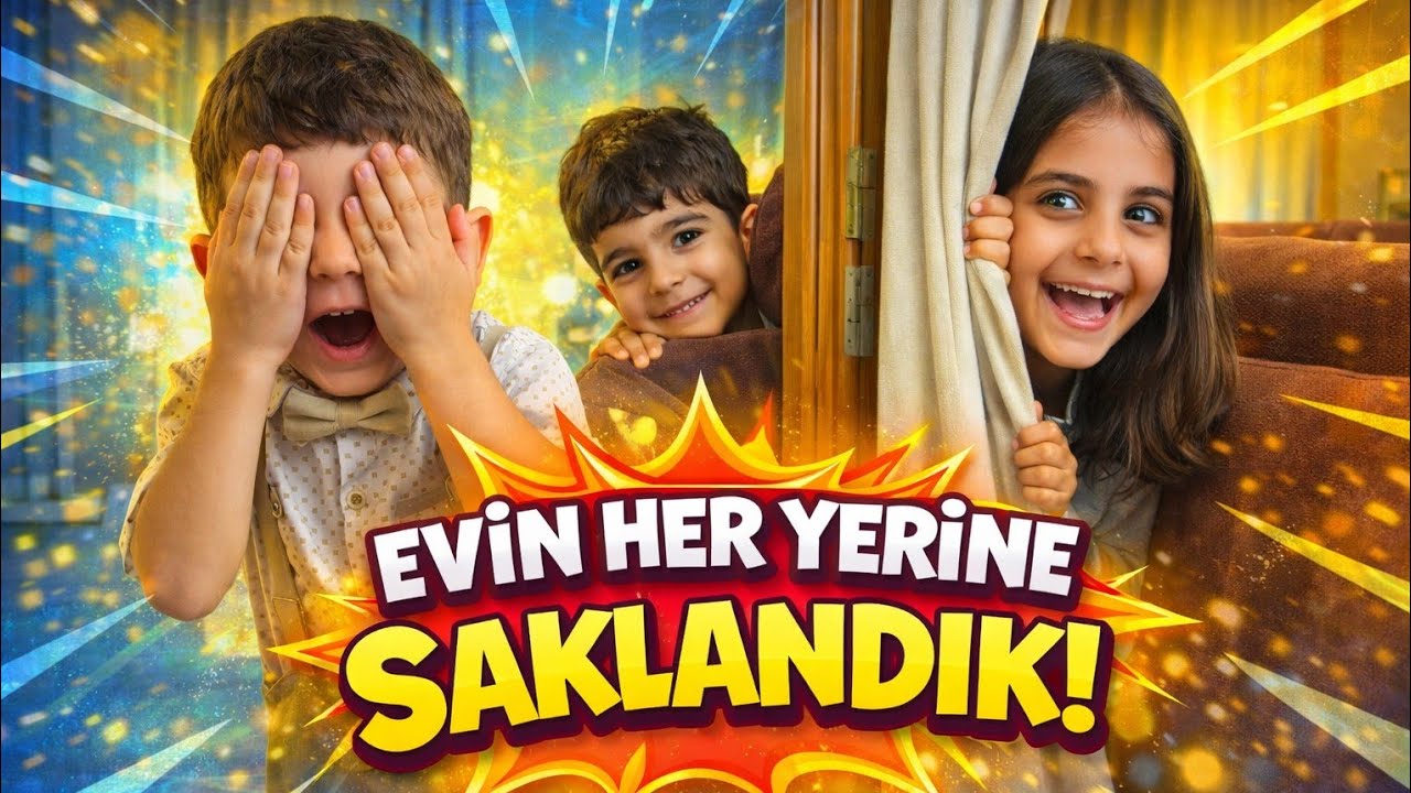 EVDE SAKLAMBAÇ YARIŞI YAPTIK?! (SİZCE KİM KAZANDI?) 