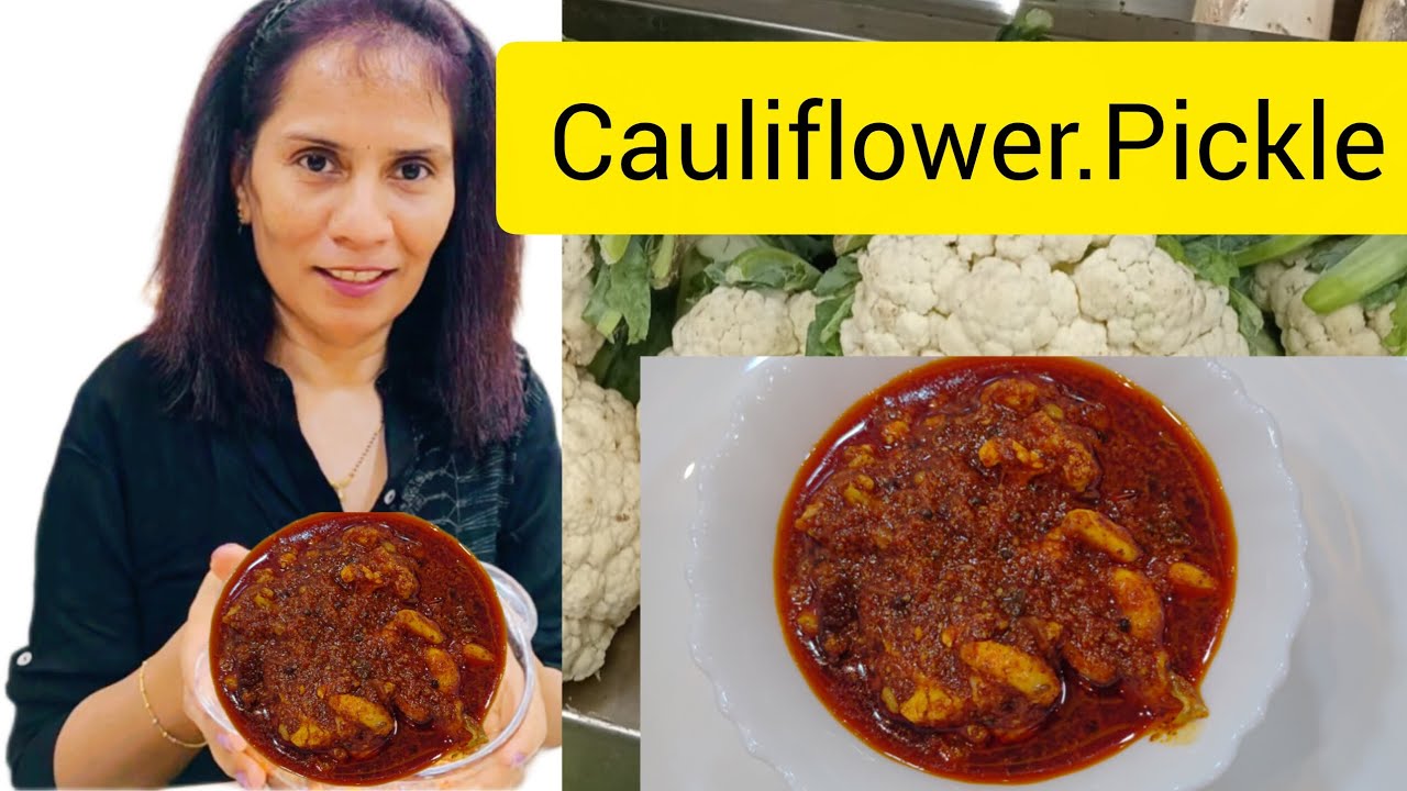 Cauliflower. Pickle 😋 yummy tasty food 🥦 super #please #like and share 🥦🥦🥦