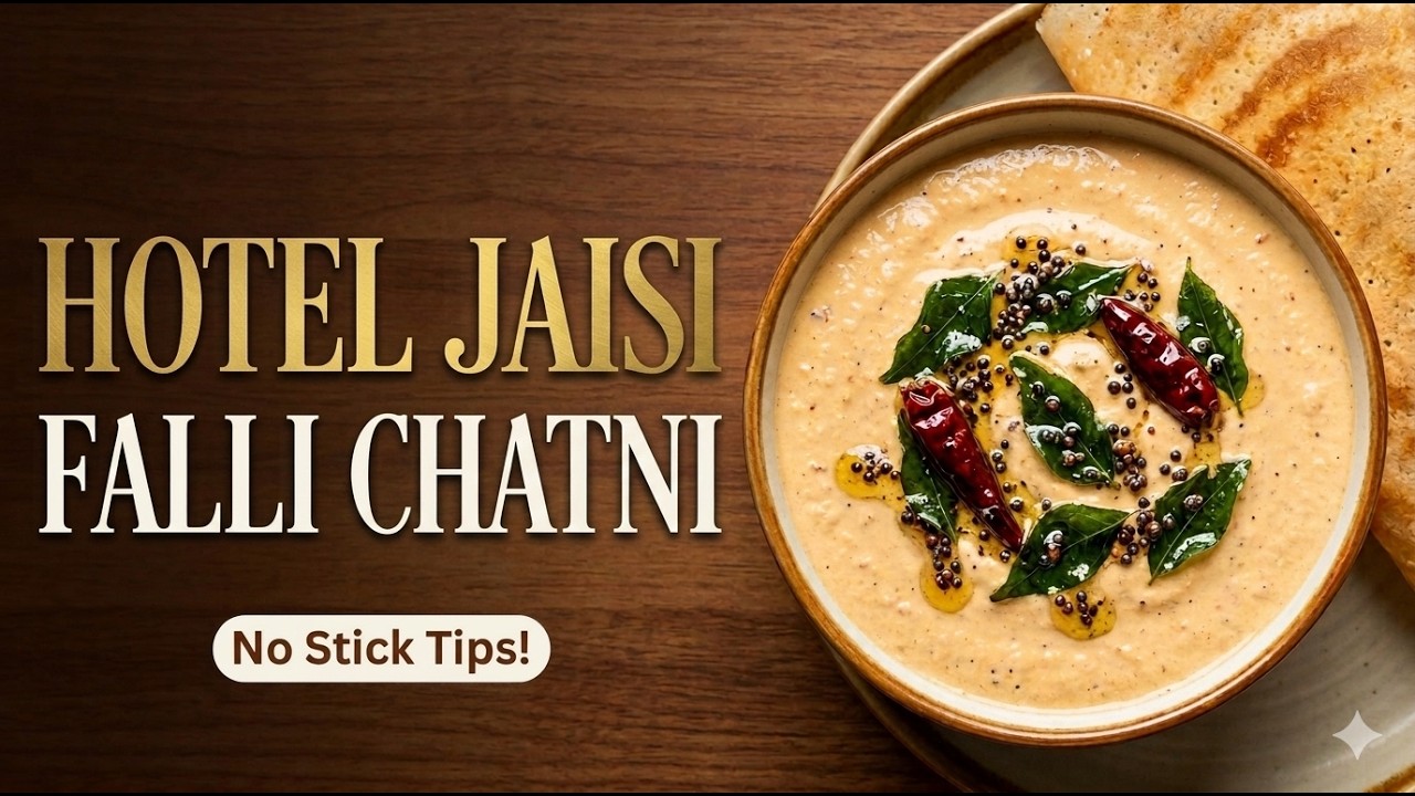 Falli Chatney Recipe - दोसा वाला फल्ली चटनी 
