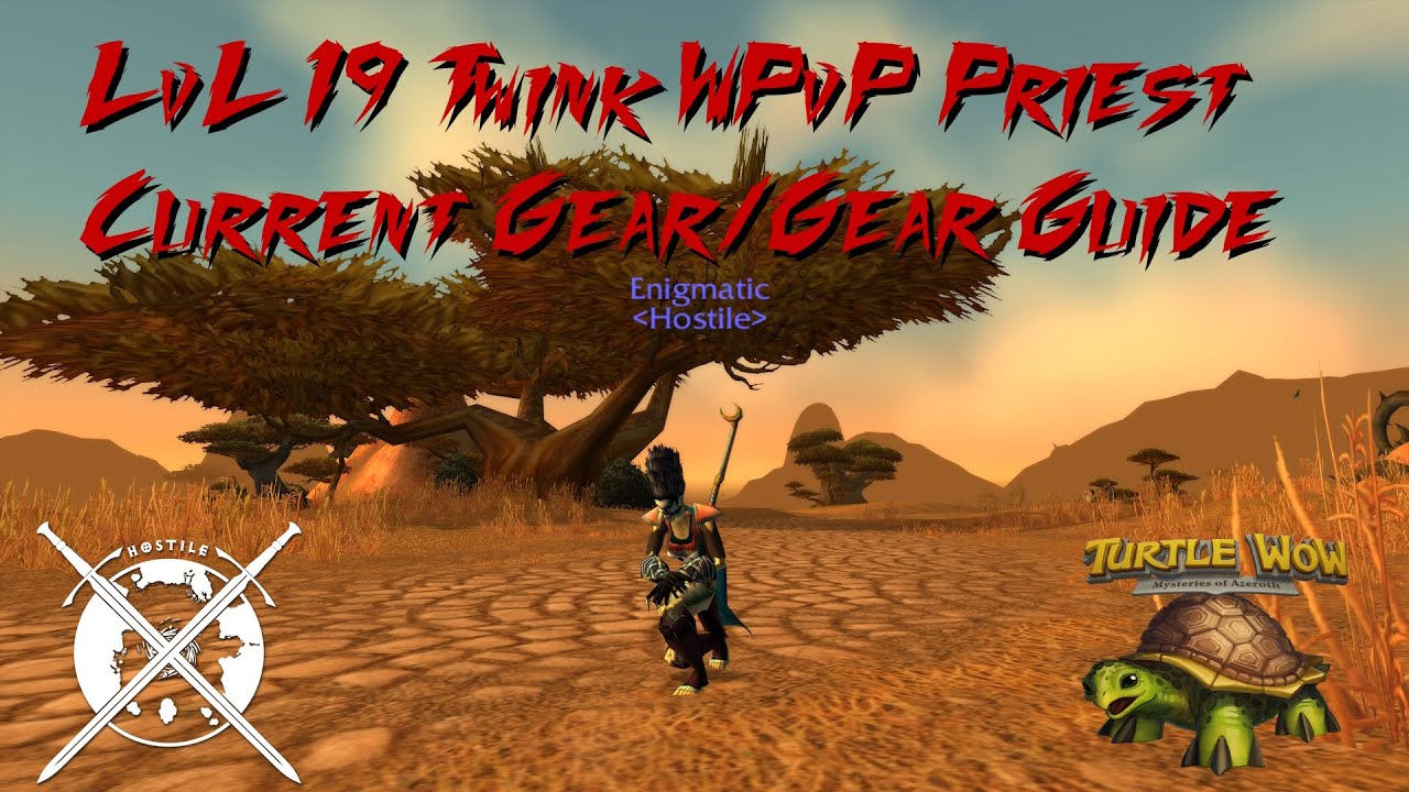 Руководство по экипировке для твинка-жреца 19-го уровня в PvP | Turtle WoW