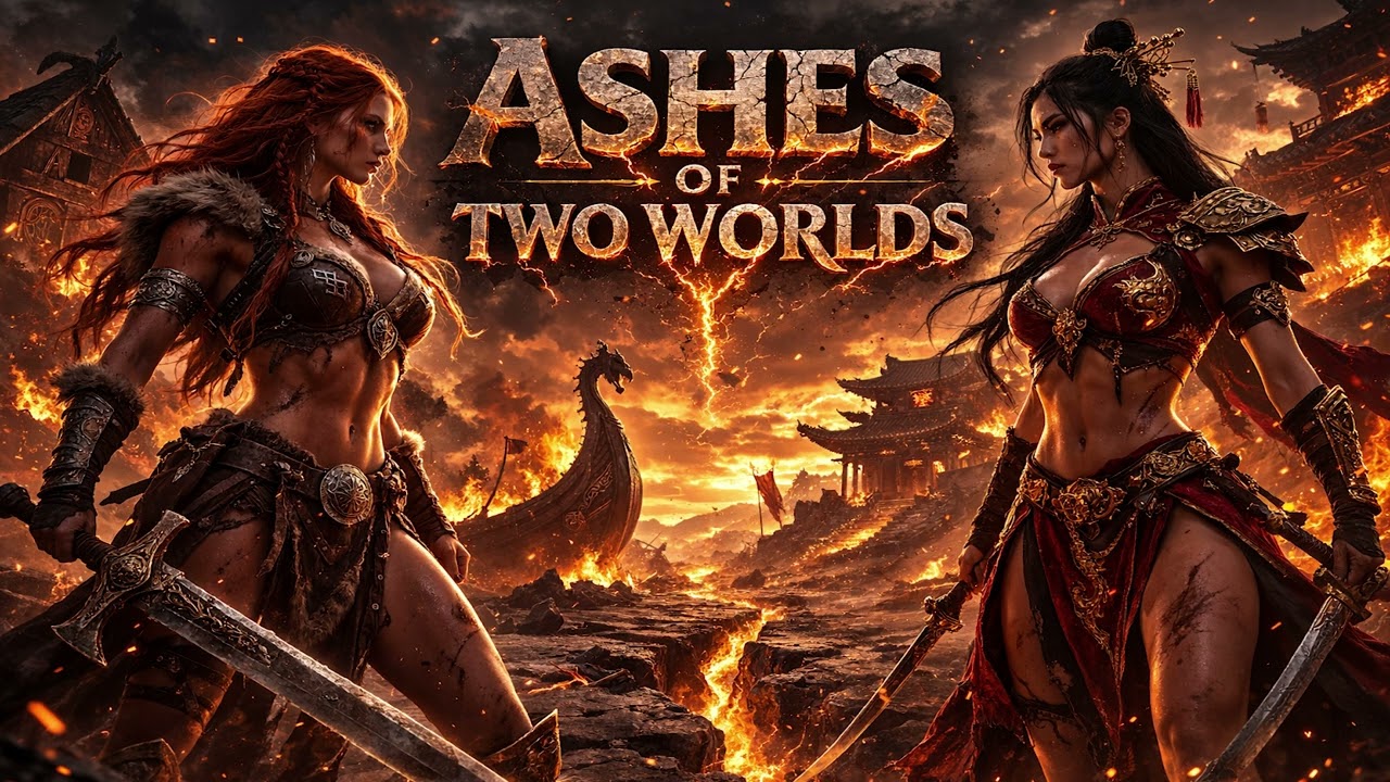 ASHES OF TWO WORLDS | Viking Folk Metal x Oriental Trap Instrumental