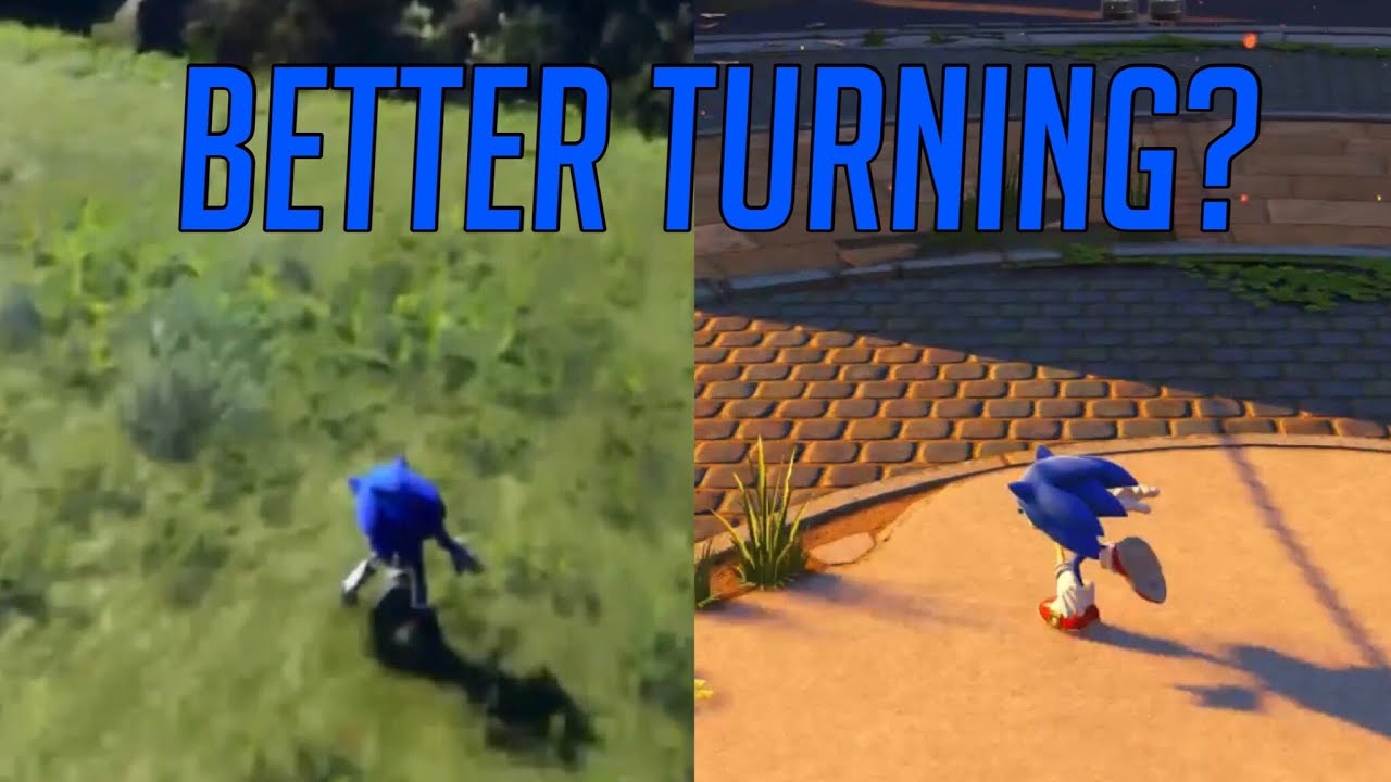 Better Turning/Physics in Sonic Frontiers!