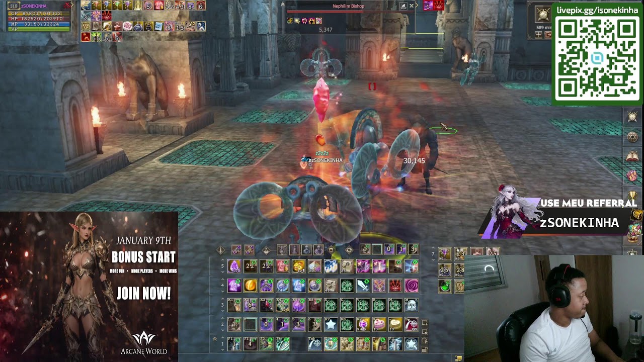 Arcane World (Server Wolf) Class SK lv 118