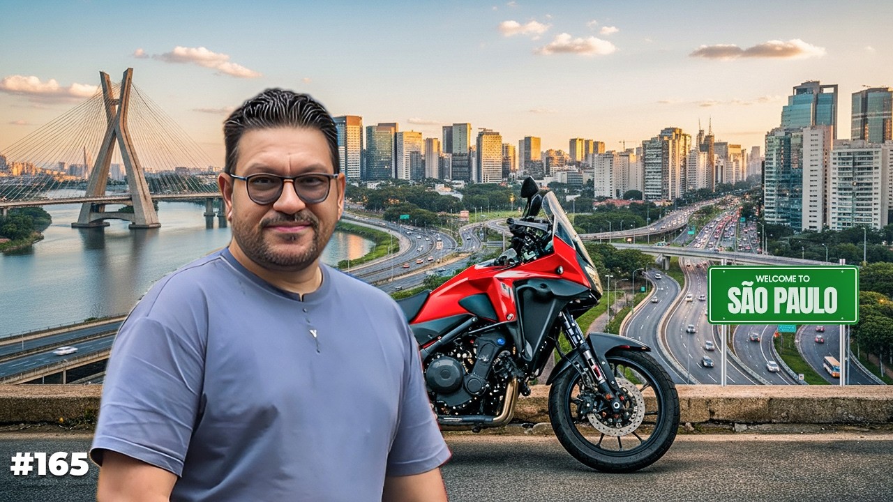 Inside Brazil’s Most Largest City 🇧🇷 – São Paulo | Story 165 | Solo Motorcycle Ride