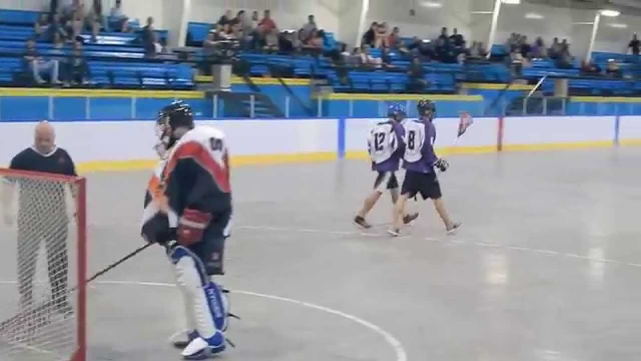 Montreal Nationals vs Sherbrooke Extreme  Quebec Jnr Lacrosse May 18 2014