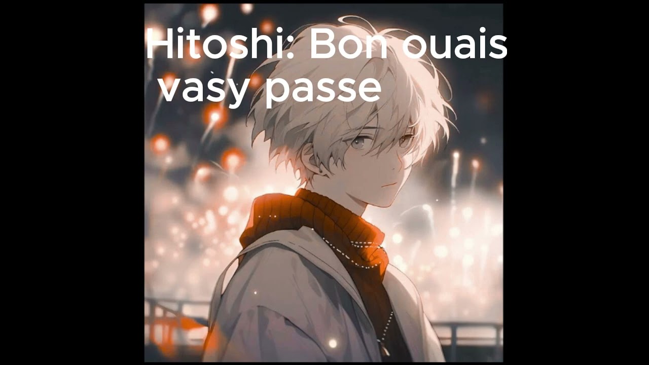 petite histoire avec le nouveaux perso de la chaine Yasuro