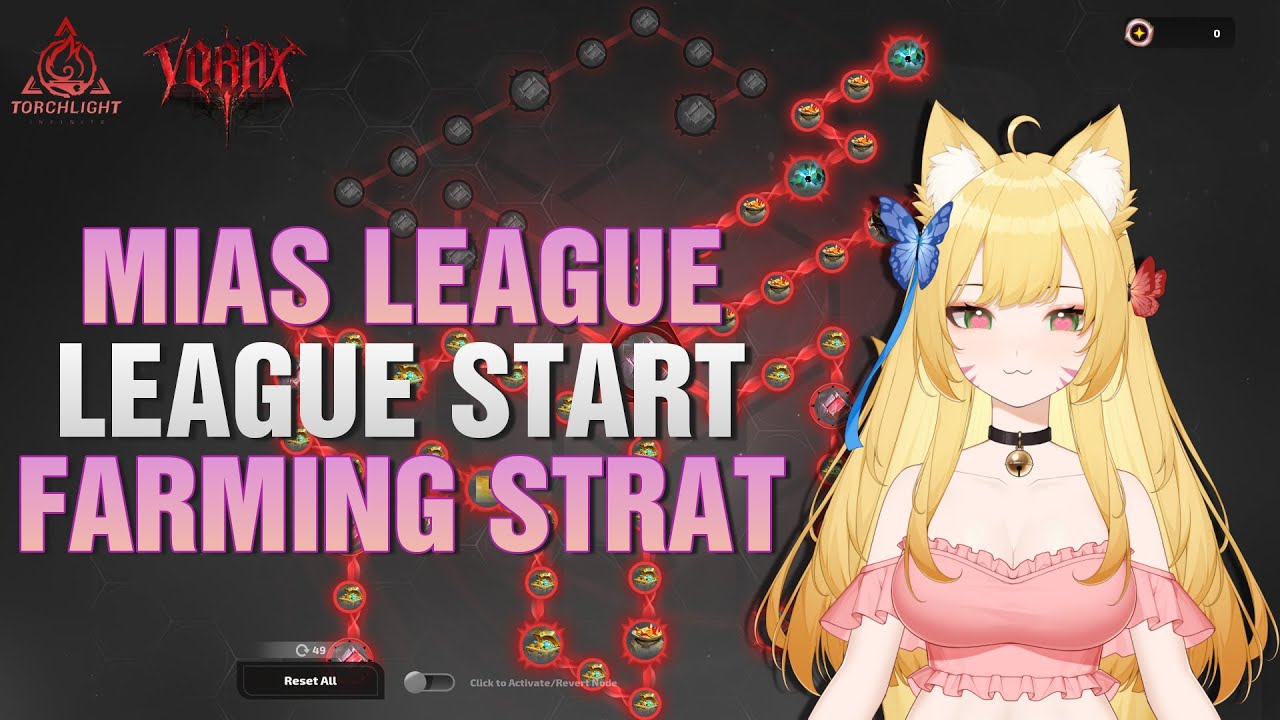 Mia's Season Starter Farming Strategy Torchlight: Infinite Vorax Season