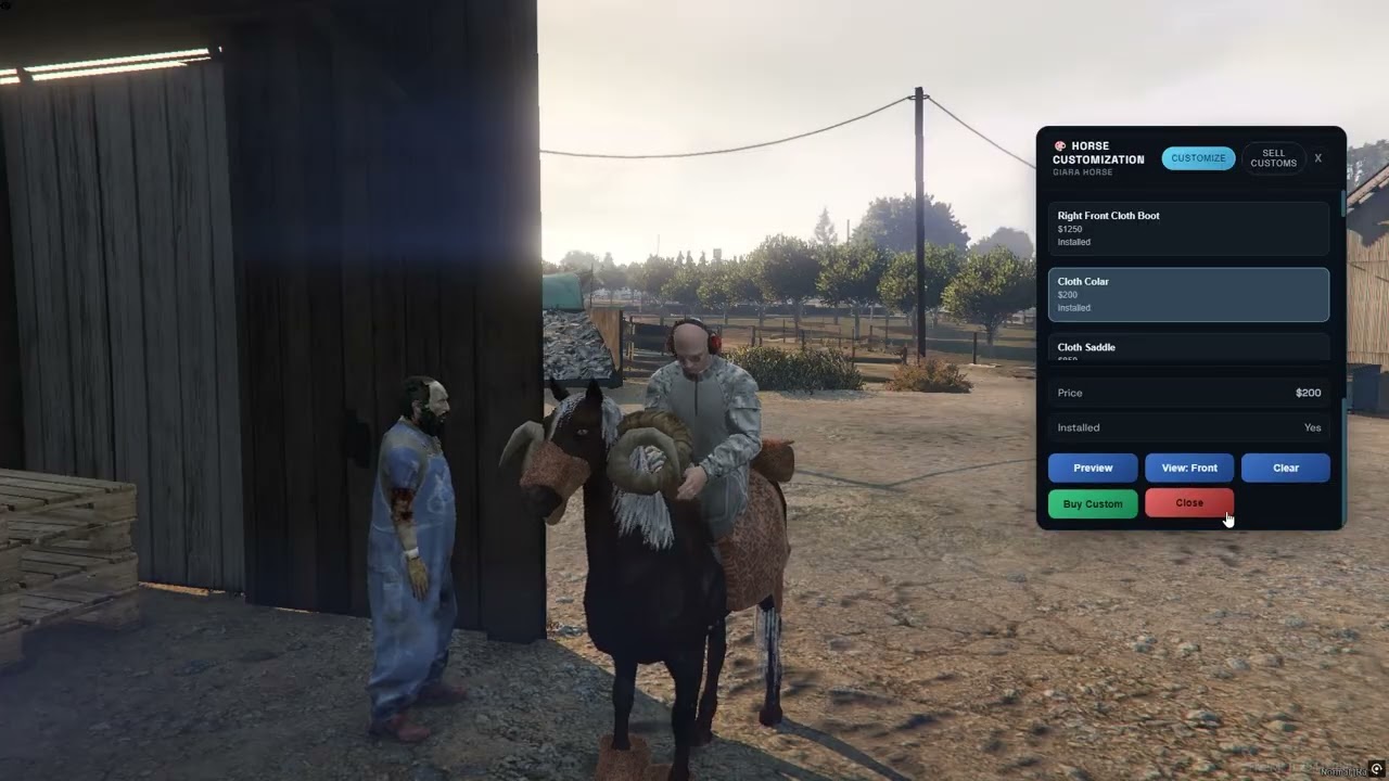 FiveM Horse Riding Update 1.6.0