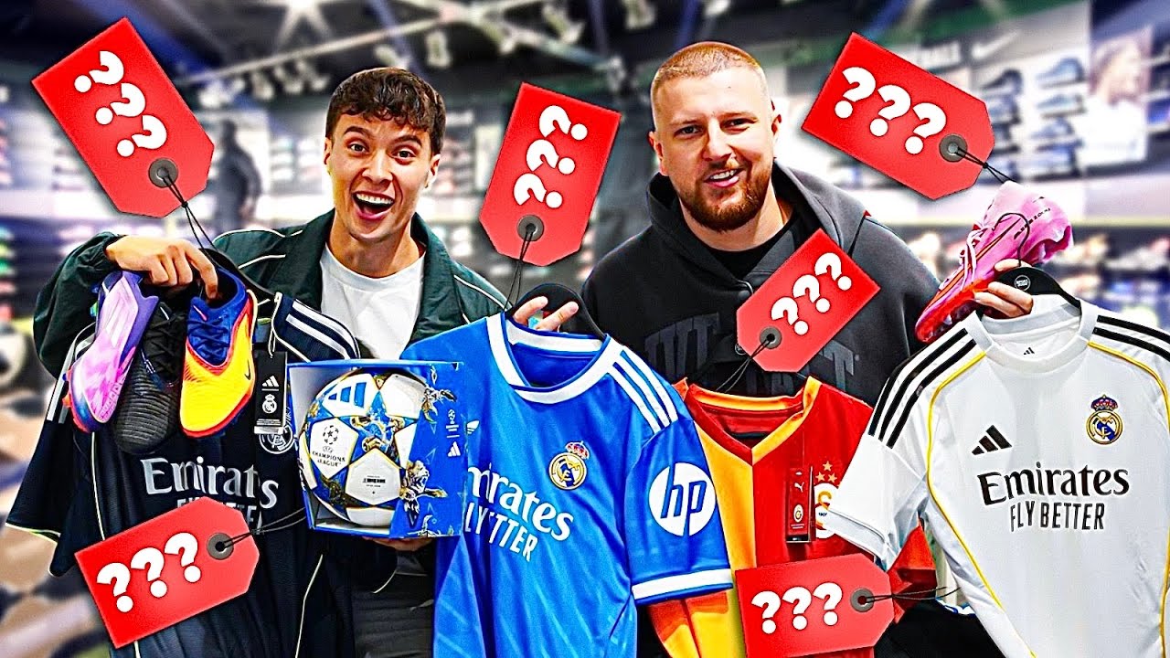 Yamal Schuhe & Gala Trikot - XXL Fu&szlig;ball Shoppen mit Kapi